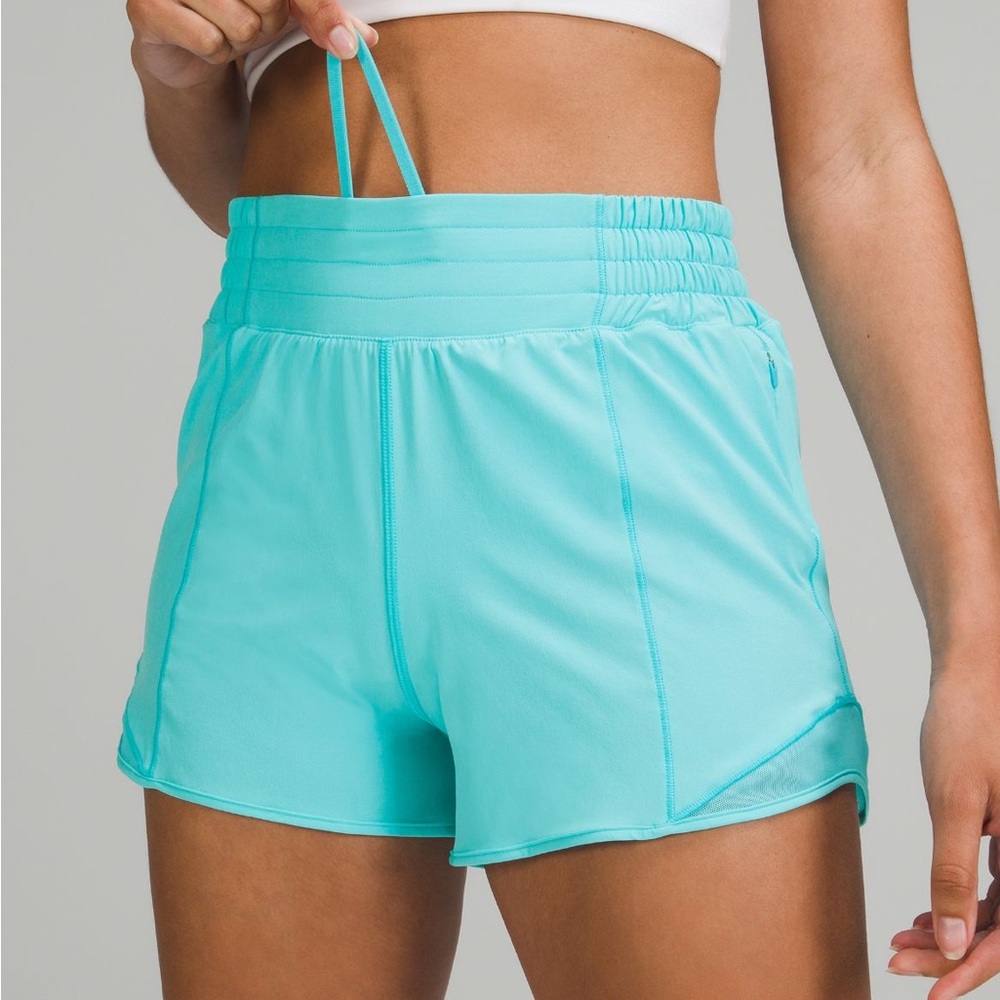🩵 LULULEMON ELECTRIC TURQUOISE HOTTY HOTS 🩵